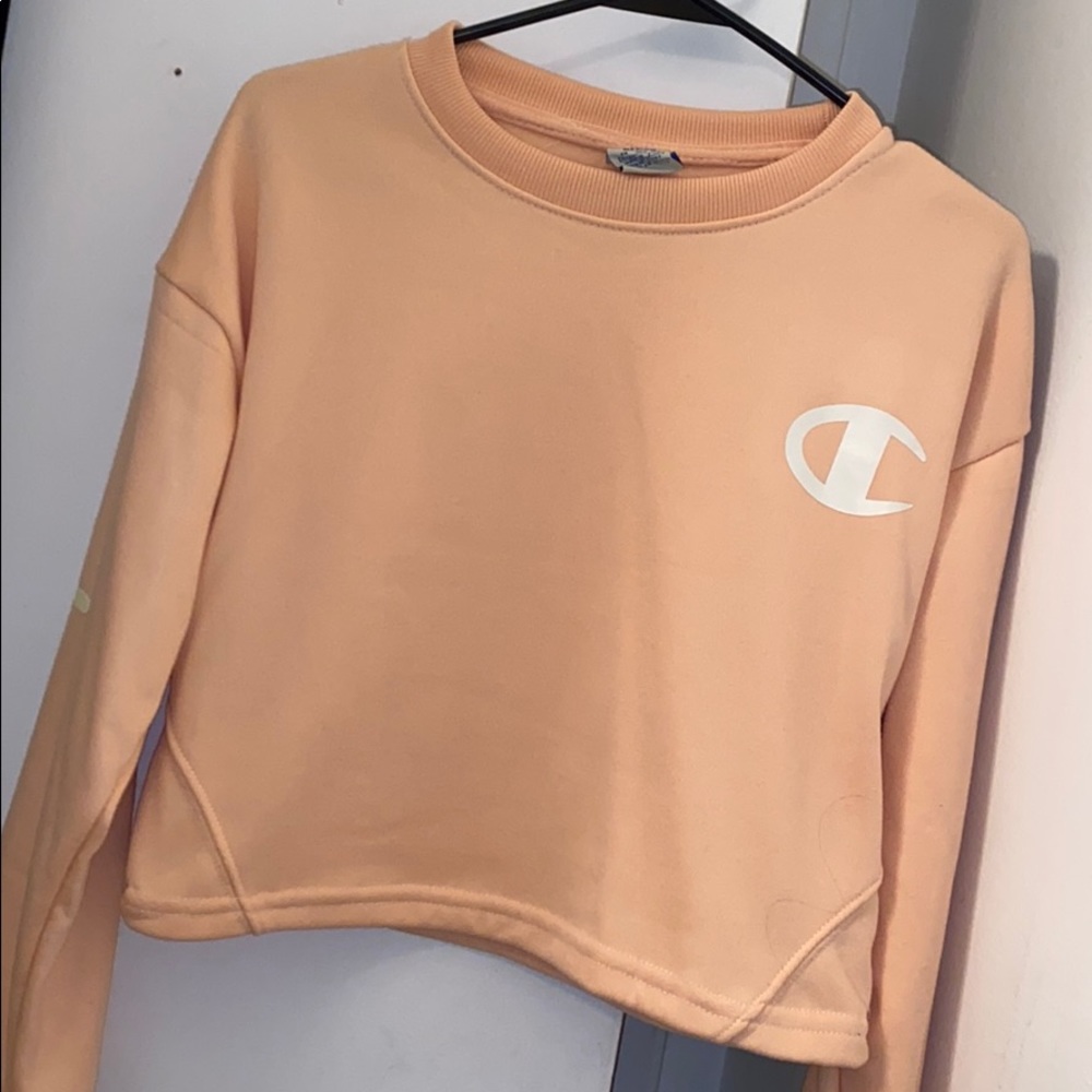 Champion short sleeve cropped